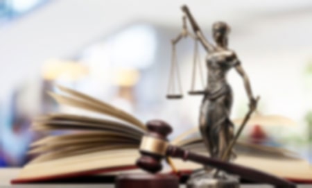 Legal justice statue